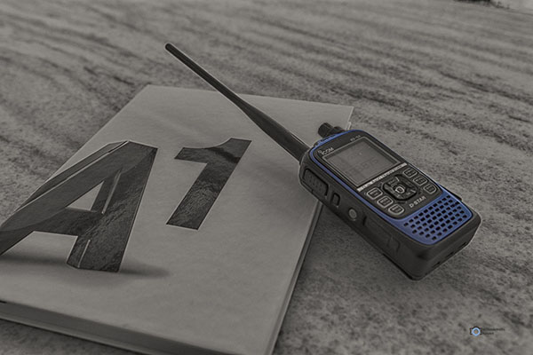 Icom IE51 Handset.